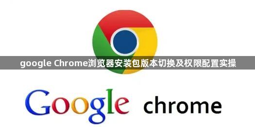 google Chrome浏览器安装包版本切换及权限配置实操1