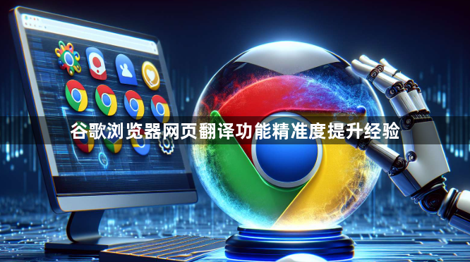 谷歌浏览器网页翻译功能精准度提升经验1
