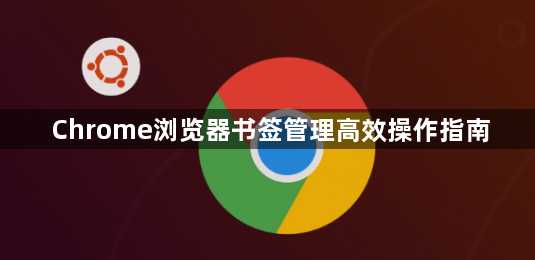 Chrome浏览器书签管理高效操作指南1
