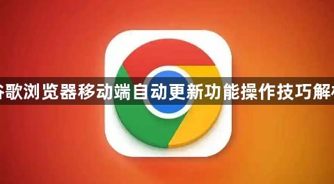 谷歌浏览器移动端自动更新功能操作技巧解析1