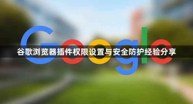 谷歌浏览器插件权限设置与安全防护经验分享1