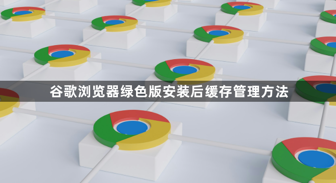 谷歌浏览器绿色版安装后缓存管理方法1