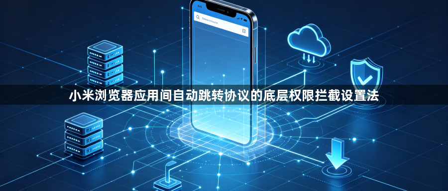 小米浏览器应用间自动跳转协议的底层权限拦截设置法1