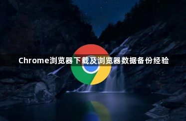 Chrome浏览器下载及浏览器数据备份经验1