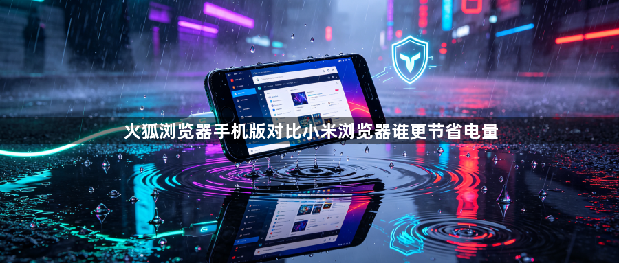火狐浏览器手机版对比小米浏览器谁更节省电量1