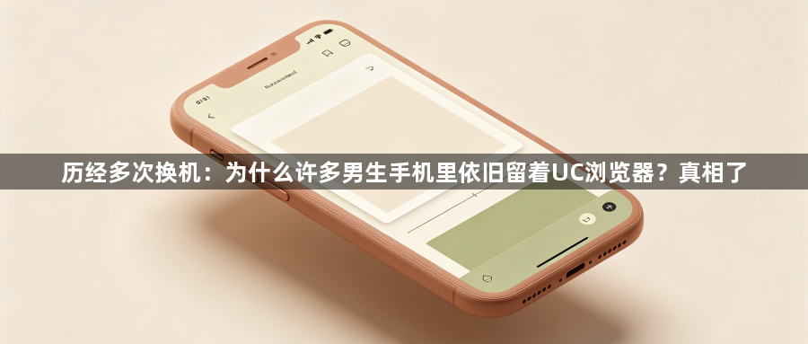历经多次换机:为什么许多男生手机里依旧留着UC浏览器?真相了1