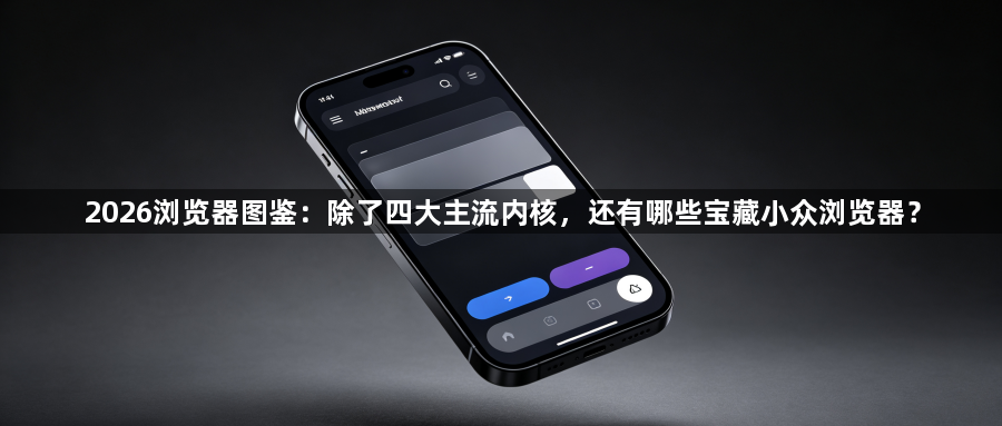 2026浏览器图鉴:除了四大主流内核,还有哪些宝藏小众浏览器?1