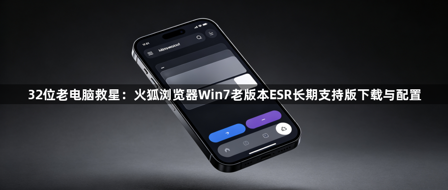 32位老电脑救星：火狐浏览器Win7老版本ESR长期支持版下载与配置1