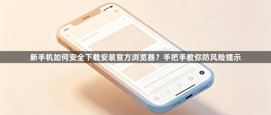 新手机如何安全下载安装官方浏览器？手把手教你防风险提示1