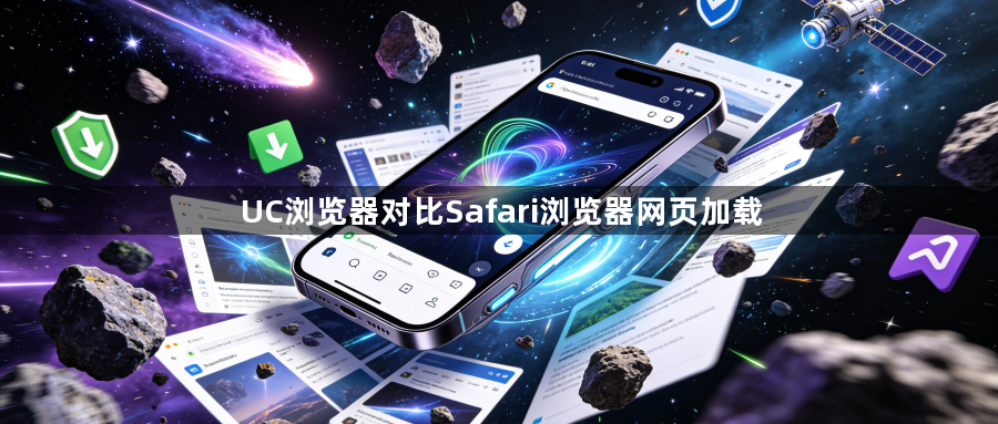 UC浏览器对比Safari浏览器网页加载1