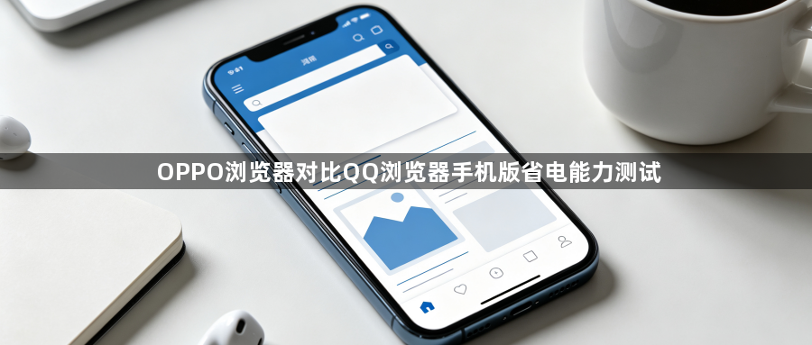 OPPO浏览器对比QQ浏览器手机版省电能力测试1
