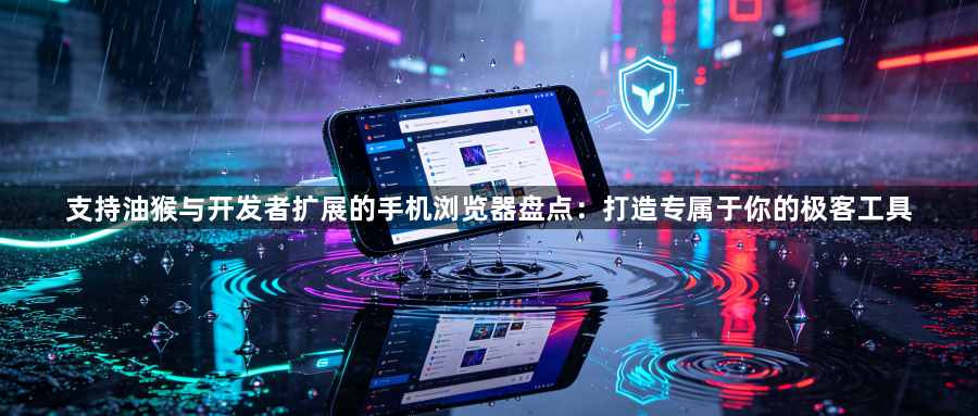支持油猴与开发者扩展的手机浏览器盘点：打造专属于你的极客工具1