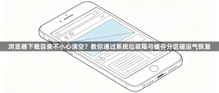 浏览器下载目录不小心清空？教你通过系统垃圾箱与缓存分区碰运气恢复1