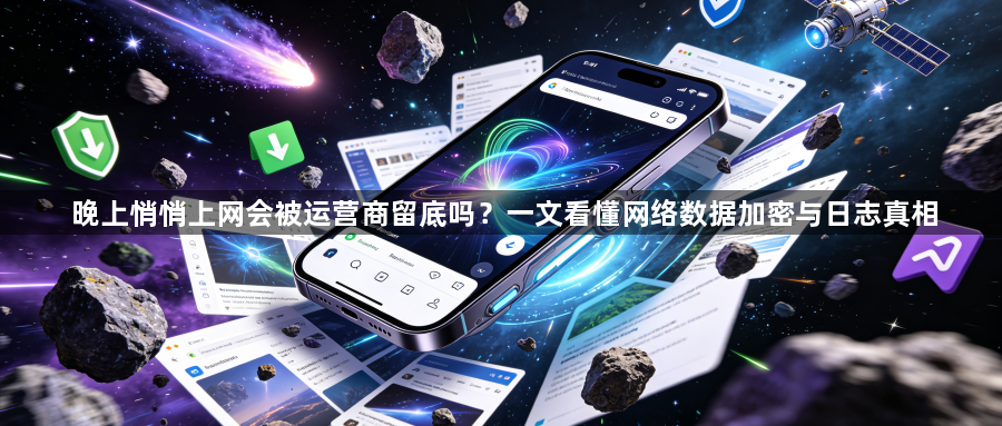 晚上悄悄上网会被运营商留底吗？一文看懂网络数据加密与日志真相1
