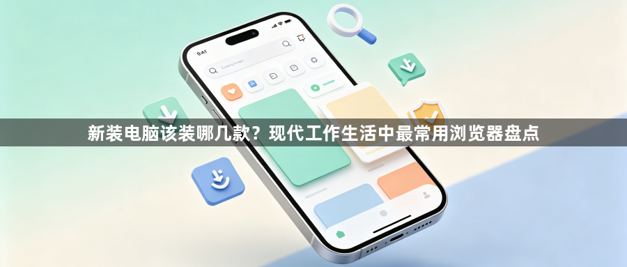 新装电脑该装哪几款？现代工作生活中最常用浏览器盘点1