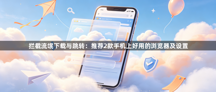 拦截流氓下载与跳转：推荐2款手机上好用的浏览器及设置1