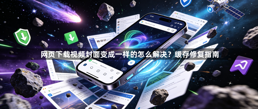 网页下载视频封面变成一样的怎么解决？缓存修复指南1