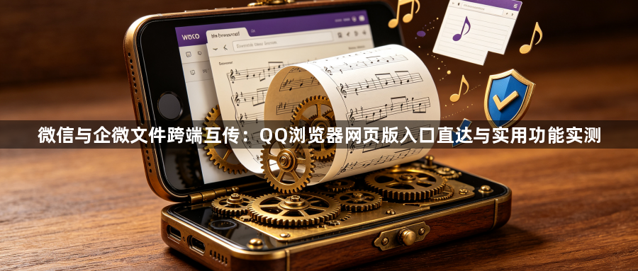 微信与企微文件跨端互传：QQ浏览器网页版入口直达与实用功能实测1