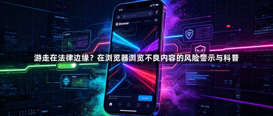 游走在法律边缘？在浏览器浏览不良内容的风险警示与科普1