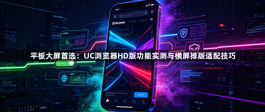平板大屏首选：UC浏览器HD版功能实测与横屏排版适配技巧1