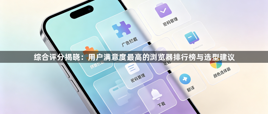 综合评分揭晓：用户满意度最高的浏览器排行榜与选型建议1
