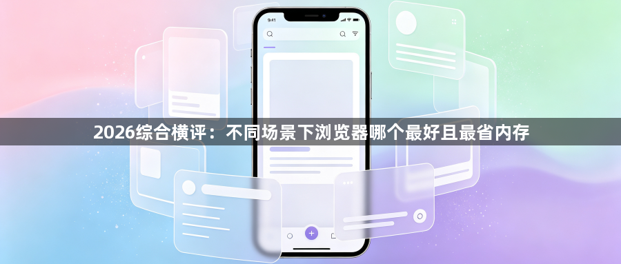 2026综合横评:不同场景下浏览器哪个最好且最省内存1